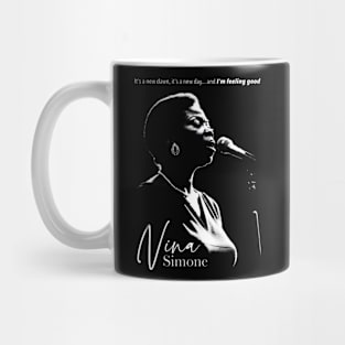 Nina Simone silhouette Mug